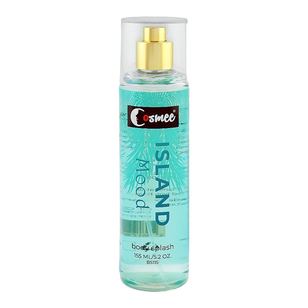 Cosmee Island Mood Body Splash, For Men & Women, 155ml