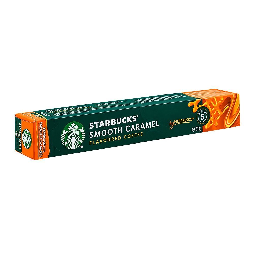 Starbucks Smooth Caramel Coffee Pods, 10-Pack, 51g