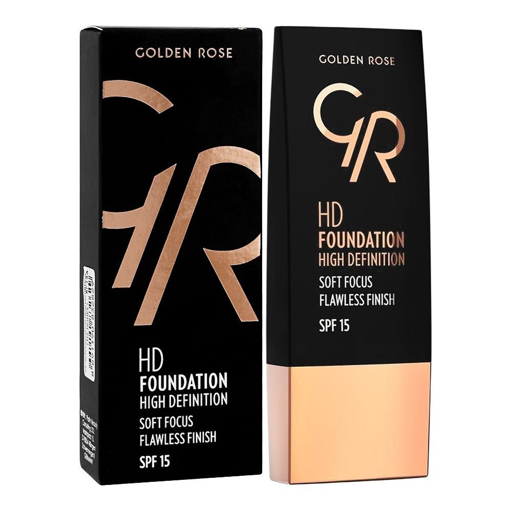 Golden Rose High Definition Soft Focus Flawless Finish Foundation, SPF15, 116 Cappuccino