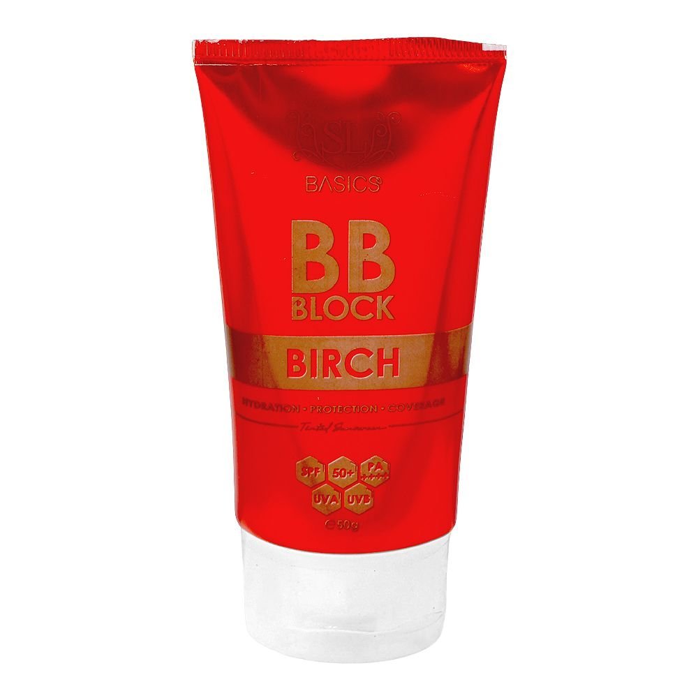 SL Basics BB Block Birch, Niacinamide, For All Types Skin, 50g