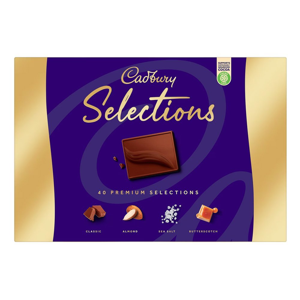 Cadbury Selections 15 Premium Selections Chocolate Gift Box 150g