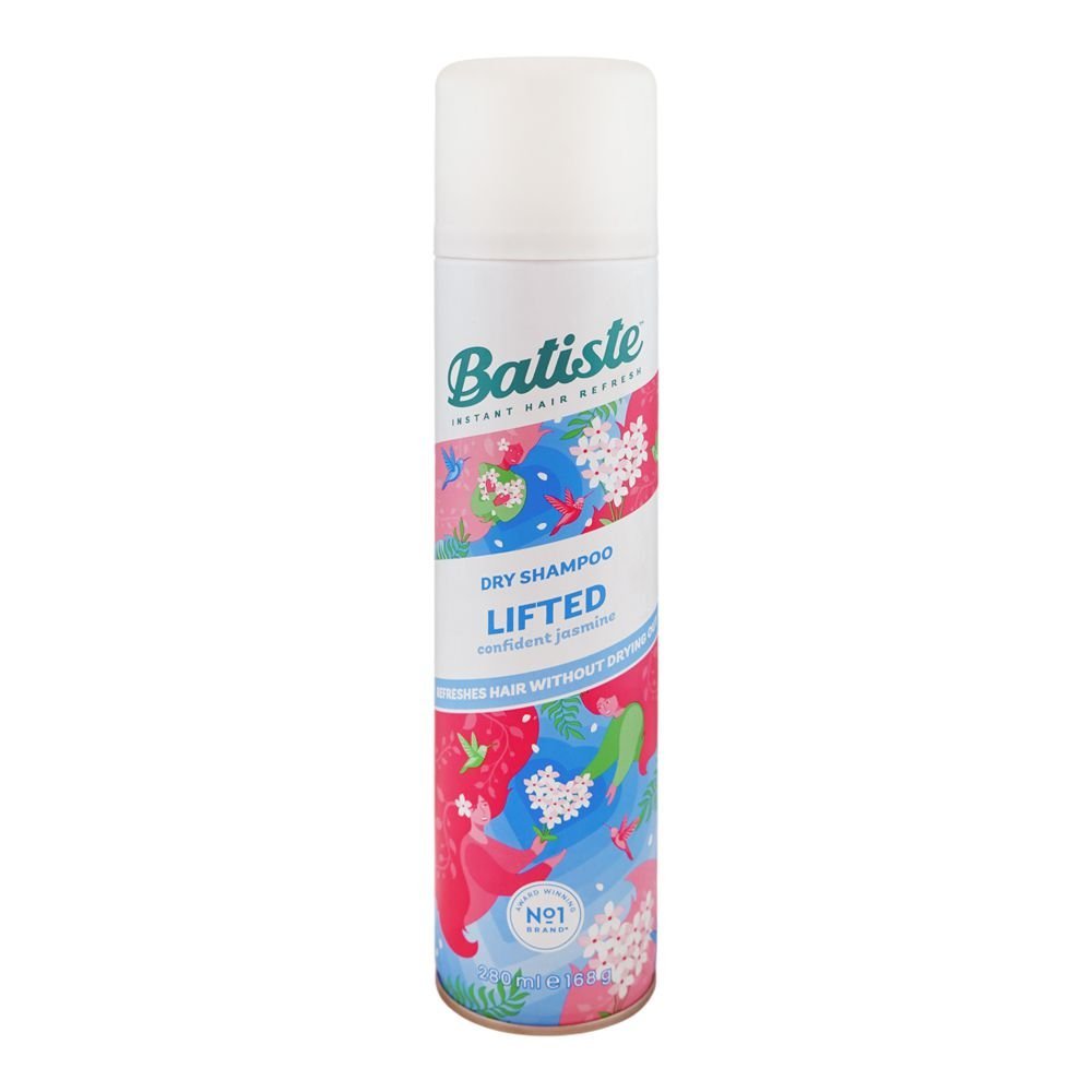 Batiste Lifted Confident Jasmine Dry Shampoo, 280ml