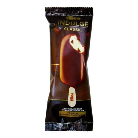Hico Indulge Classic Premium Belgian Chocolate Ice Cream Stick, 100ml