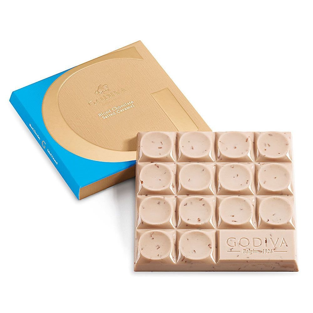 Godiva Belgium Salted Caramel Milk Chocolate, 90g