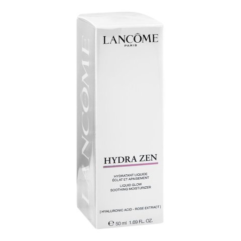 Lancome Paris Hydra Zen Liquid Glow Soothing Moisturizer, Hyaluronic Acid & Rose Extract, For All Skin Types, 50ml