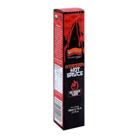 Shangrila Korean Hot Sauce, Hot Chicken Flavour, 60ml