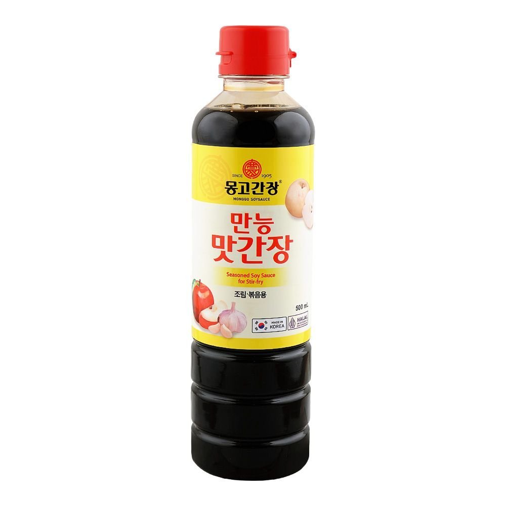 Monggo Seasoned Soy Sauce, 500ml