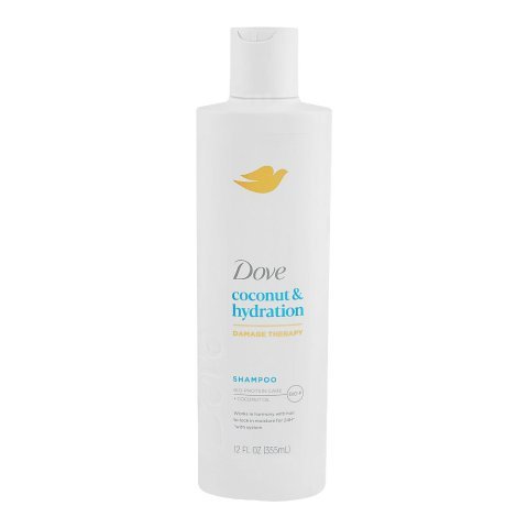 Dove Coconut & Hydration Damage Therapy Shampoo, 355ml