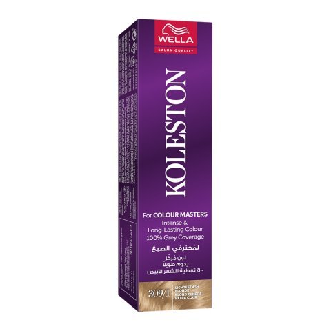 Wella Koleston Intense Hair Color, 309/1 Special Light Ash Blonde