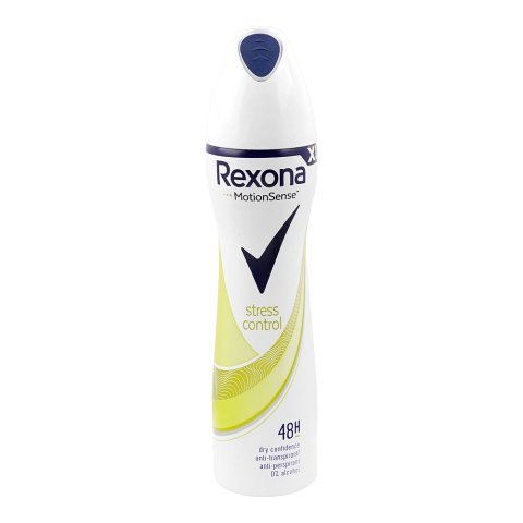 Rexona Motion Senses Women Stress Control Body Spray, Alcohol Free, Anti-Perspirant, 200ml