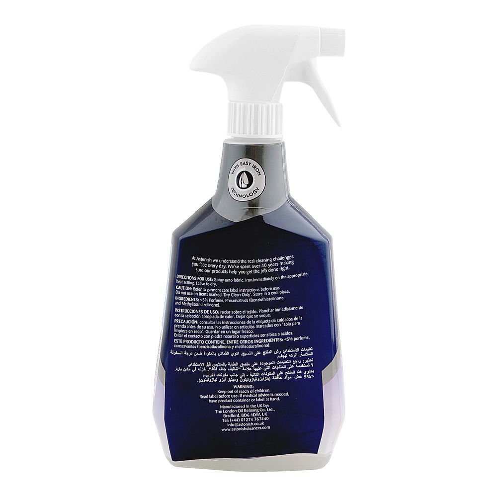 Astonish Starch Spray Trigger, Bluebell Meadows, 750ml