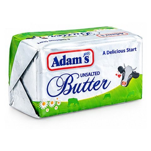 Adam's Butter Un-Salted, 200g