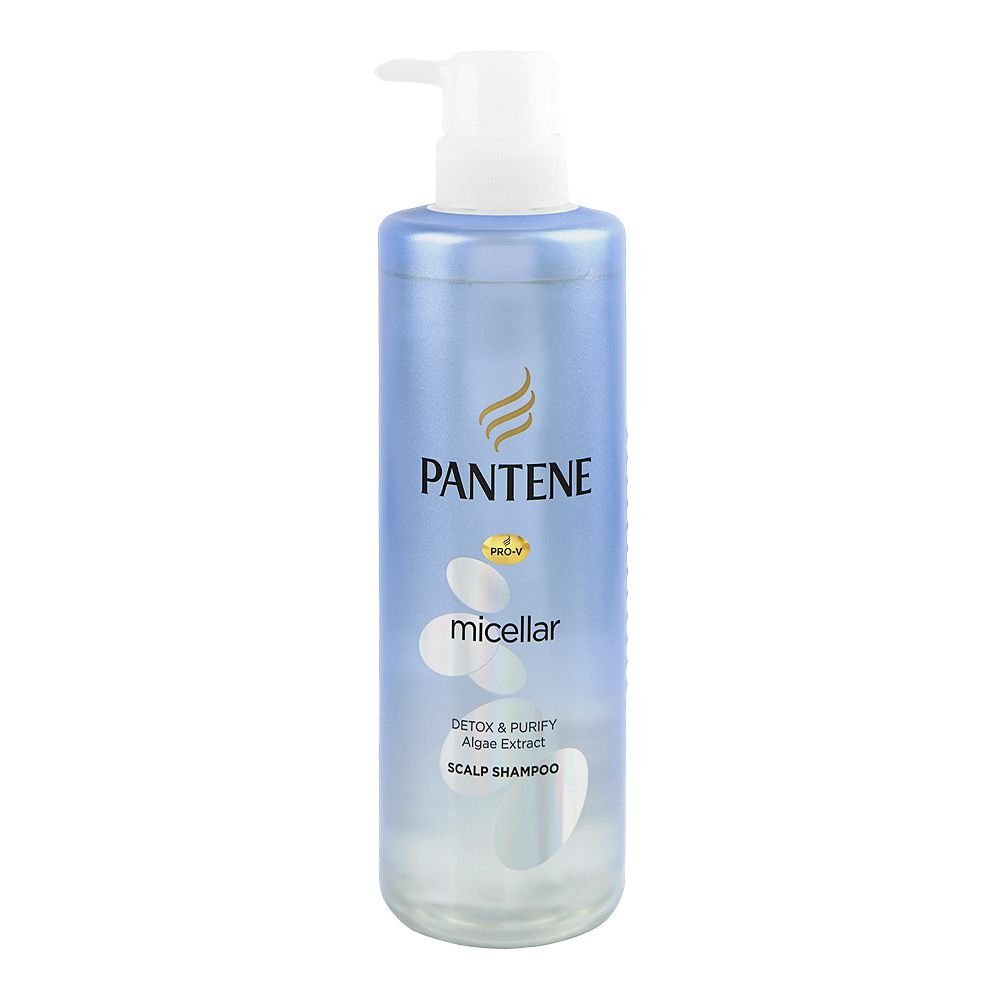Pantene Pro-V Micellar Detox & Purify Algae Extract Scalp Shampoo, 530ml
