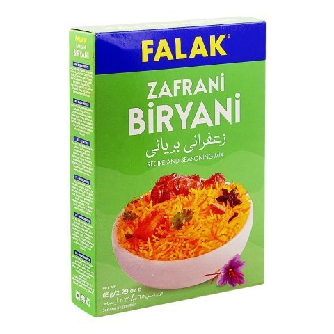 Falak Zafrani Biryani Masala, 65g
