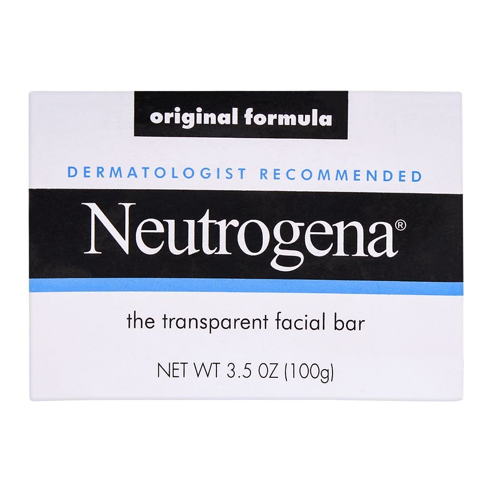 Neutrogena Original Formula Facial Bar, Transparent, 100gm