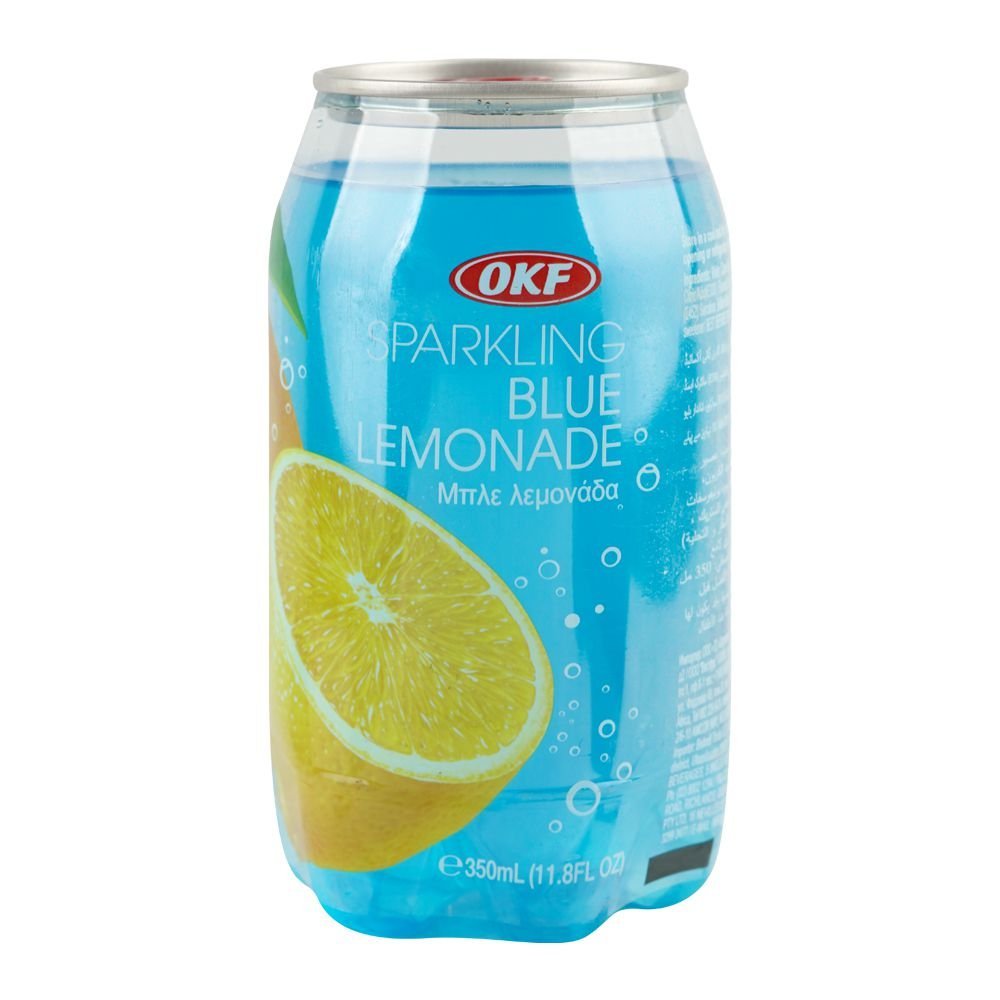 OKF Sparkling Blue Lemonade Lite Drink, 350ml Can