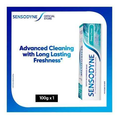 Sensodyne Deep Clean Toothpaste, Thai, 100g