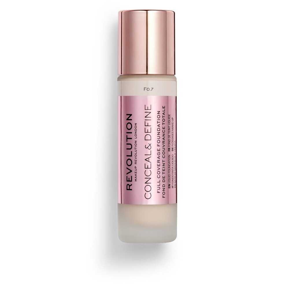 Makeup Revolution C&D Foundation, F0.7, 23ml