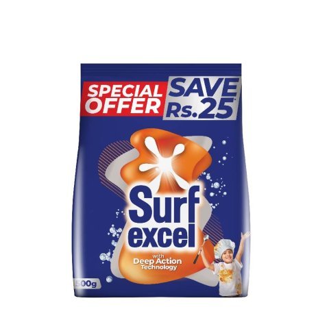 Surf Excel Deep Action Technology Washing Powder, 500g