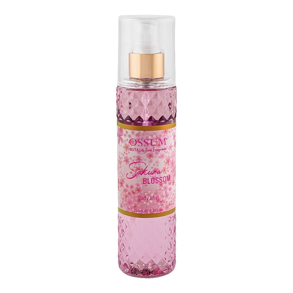 Ossum Sakura Blossom Olitalia Fine Fragrance Body Mist, 250ml