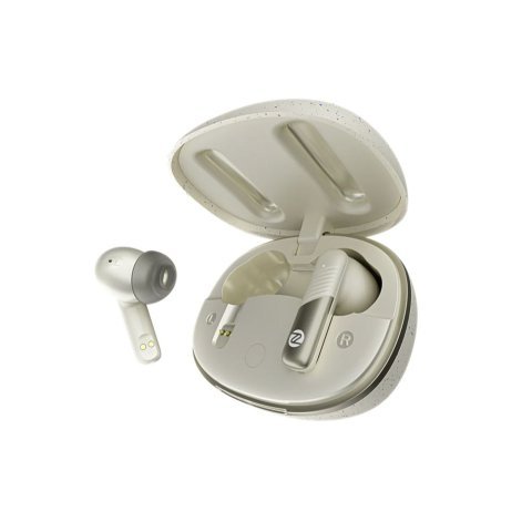 Zero Opal ANC Z Wireless Earbuds, 5 Hours Run Time, IPX4 Water Resistant, Beige