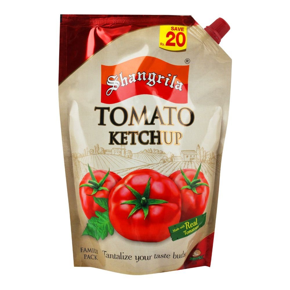 Shangrila Ketchup Pouch, 800g