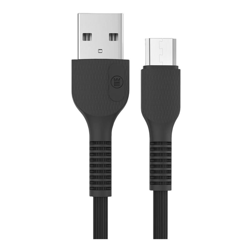 West Point 2.4A Micro Fast Charging Cable, Black, WP-302