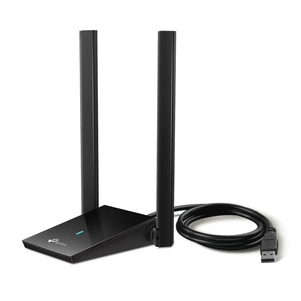 TP-Link AX1800 High Gain Dual Band Wi-Fi 6 USB Adapter, 1201 Mbps, 2 X Antennas, Archer TX20U Plus
