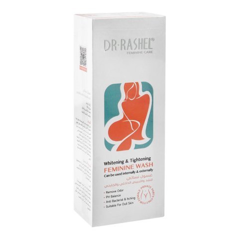 Dr. Rashel Whitening & Tightening Femine Wash, Niacinamide, Citric Acid, For Dull Skin, 220ml