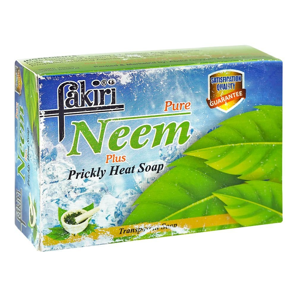 Fakiri Neem Plus Prickly Heat Soap, 90g