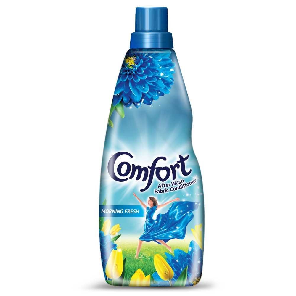 Comfort Morning Fresh Fabric Conditioner, Blue, 800ml